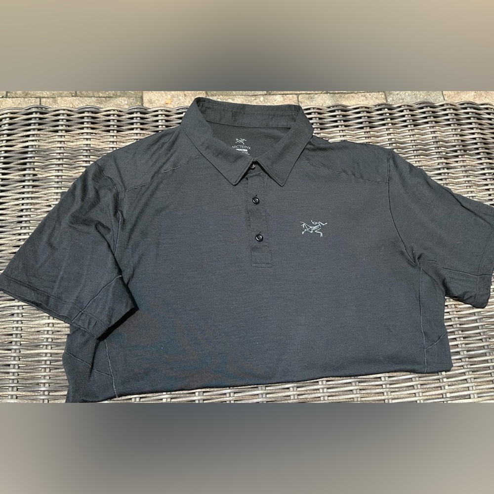 Arcteryx Pelion Polo - Large - Black